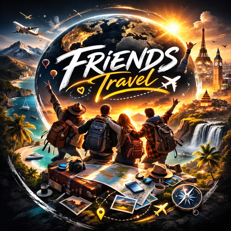 Friends travel 